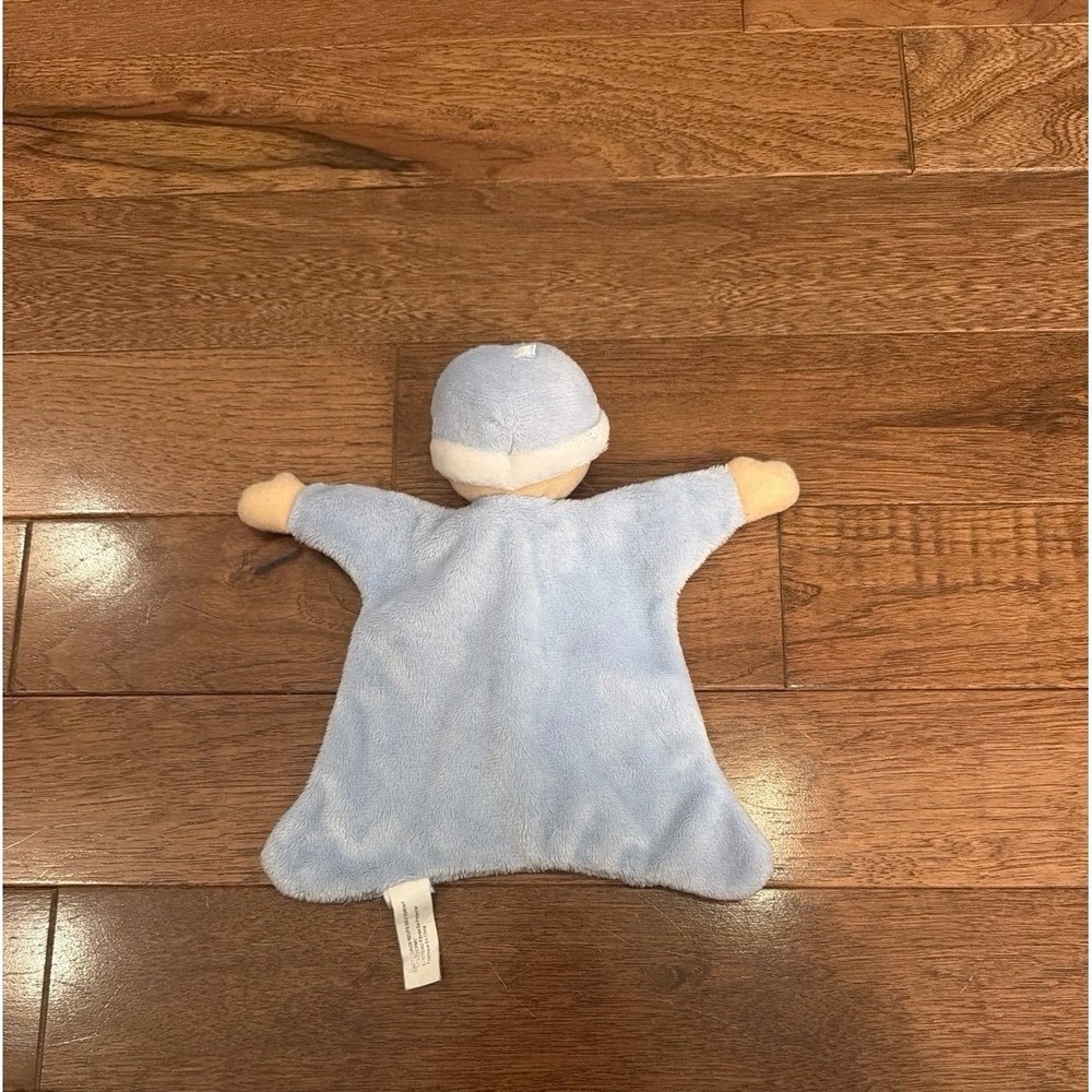 North American Bear Blue Baby Cozies #2945 Sleepyhead Doll Lovey 2006 Blonde 9" - Picture 2 of 3